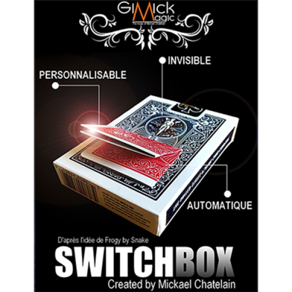 SWITCHBOX (BLUE) by Mickael Chatelain
