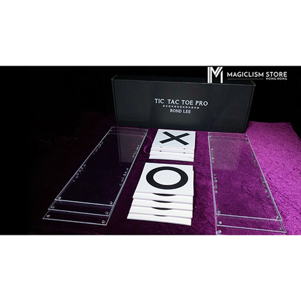 Tic Tac Toe Pro (Parlour)  - Gimmick and online instructions by Bond Lee