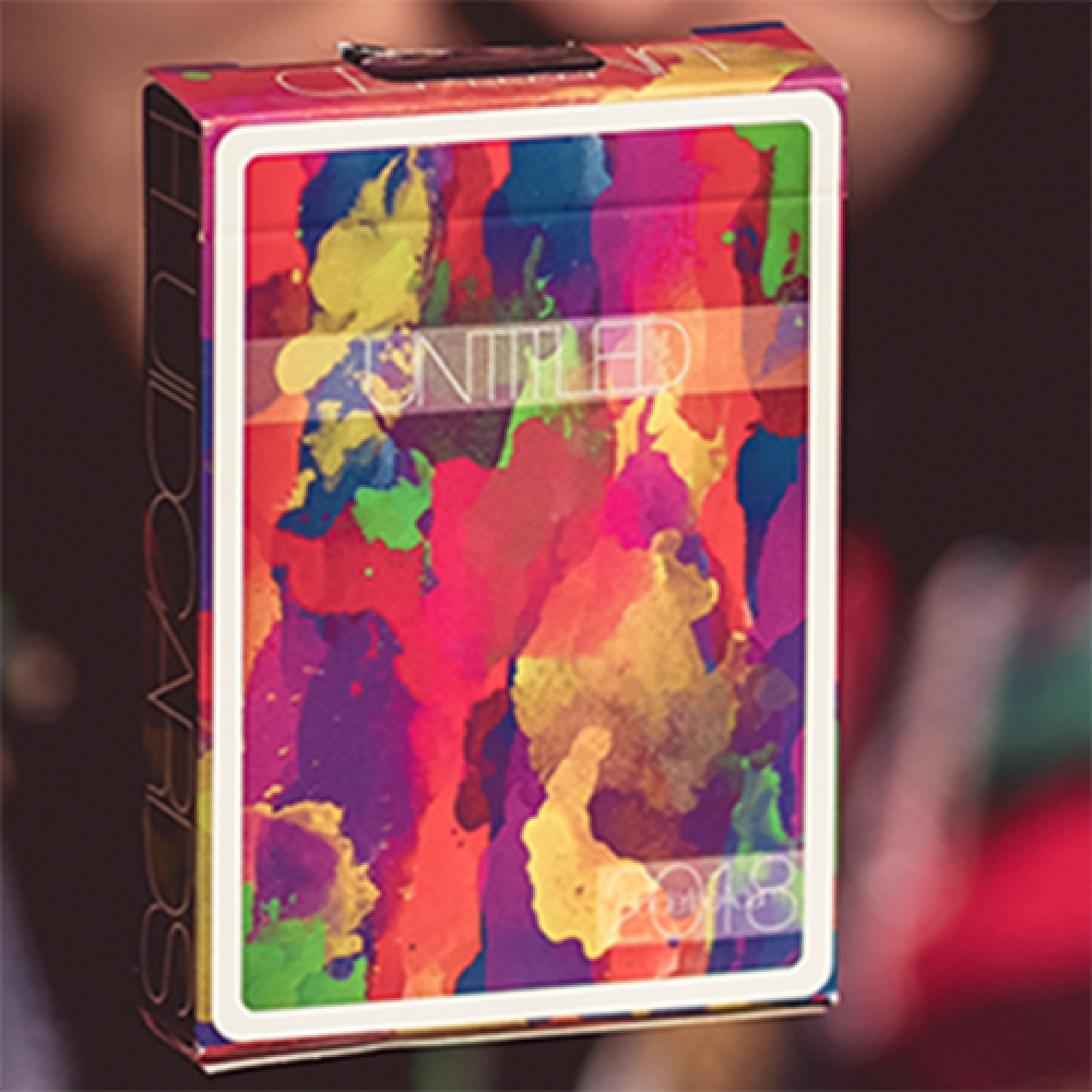 Mazzo di carte Limited Edition Untitled Playing Cards by Adam Borderline