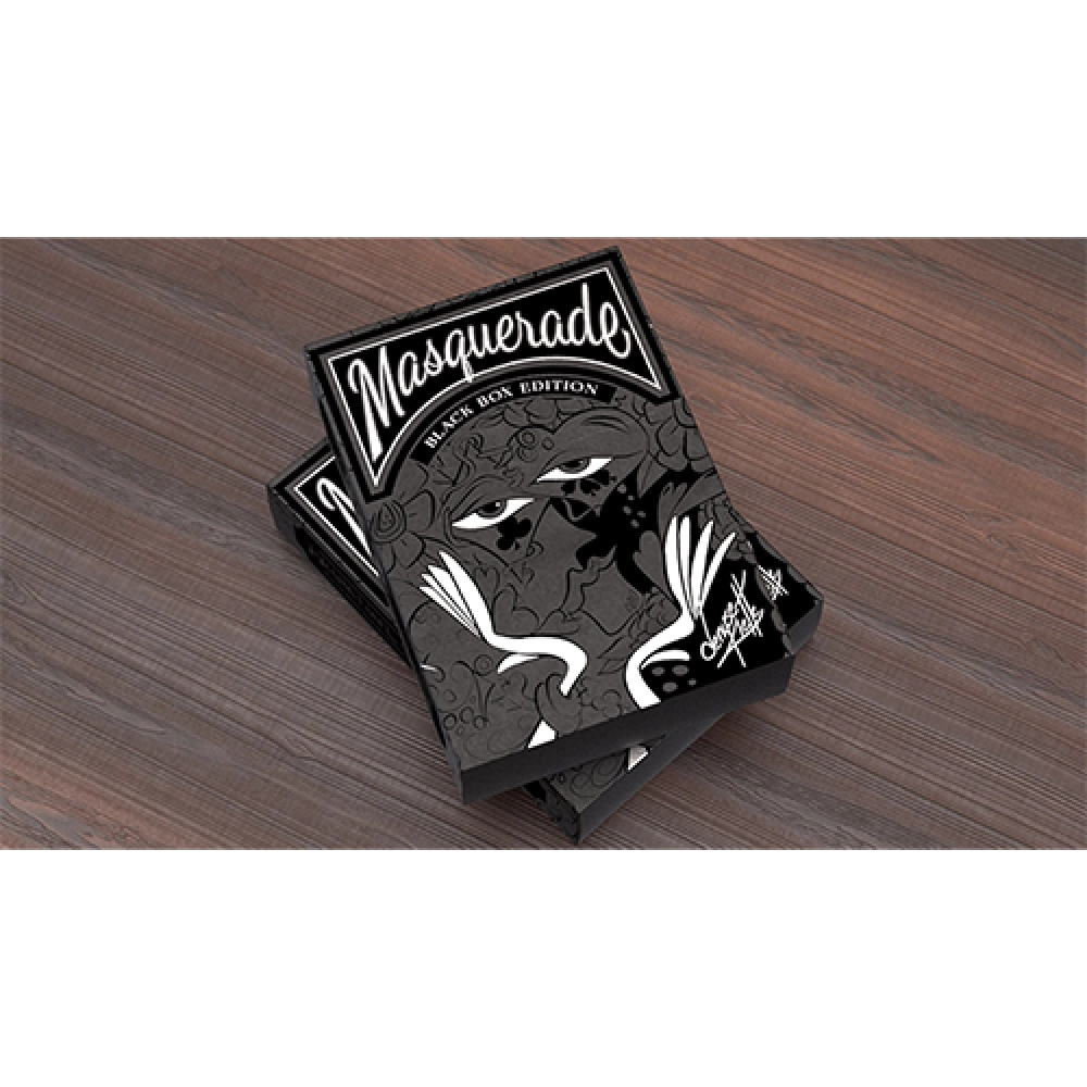 Mazzo di carte Masquerade: Black Box Edition Playing Cards by Denyse Klette