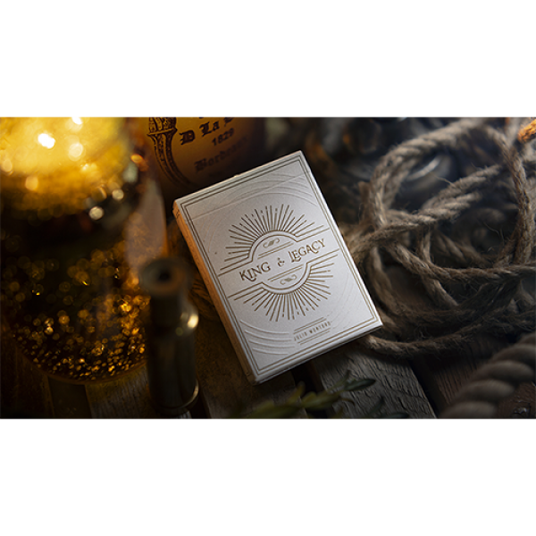 Mazzo di carte King and Legacy: Gold Edition Marked Playing Cards