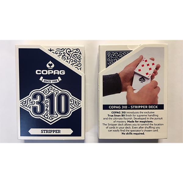 Mazzo di carte Copag 310 Stripper (Blue) - Mazzo C...