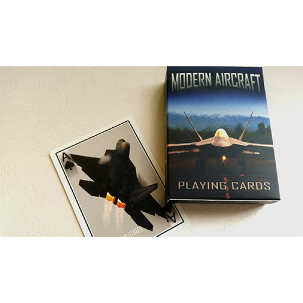 Mazzo di carte Modern Aircraft Playing Cards