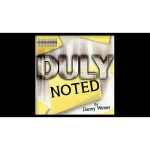 DULY NOTED Blue (Gimmick and Online Instructions) by Danny Weiser