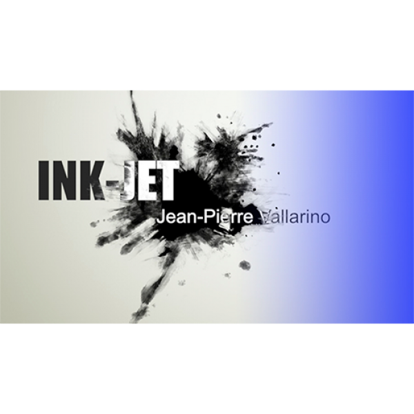 Ink-Jet Blue (Gimmick and Online Instructions) by Jean-Pier Vallarino 