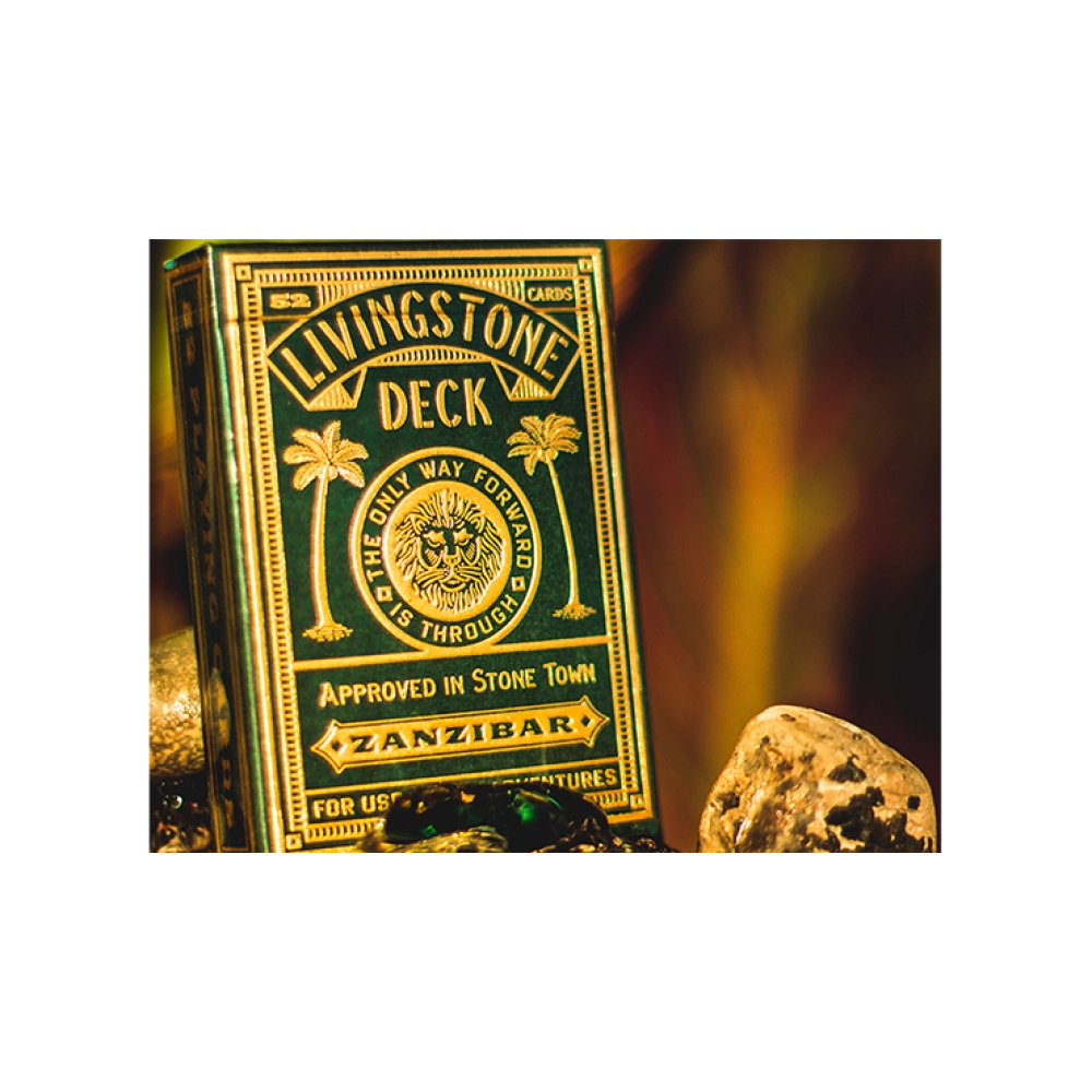 Mazzo di carte Deluxe Edition Livingstone Playing Cards by Pure Imagination Projects