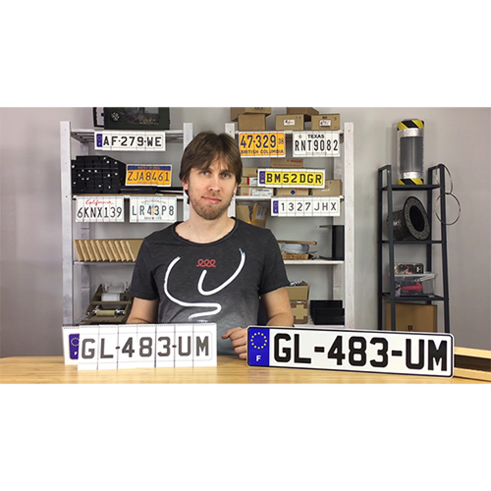 LICENSE PLATE PREDICTION - FRANCE (Gimmicks and Online Instructions) by Martin Andersen