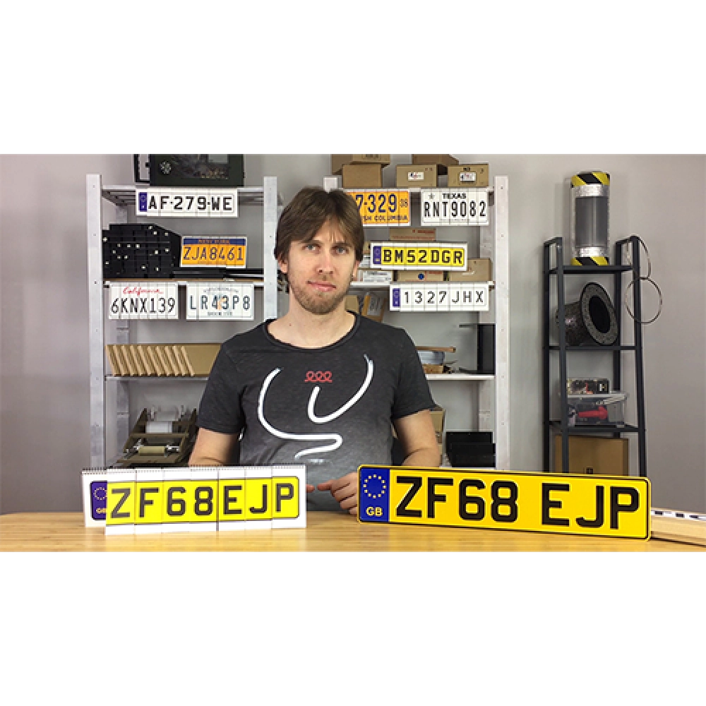 LICENSE PLATE PREDICTION - UNITED KINGDOM (Gimmicks and Online Instructions) by Martin Andersen