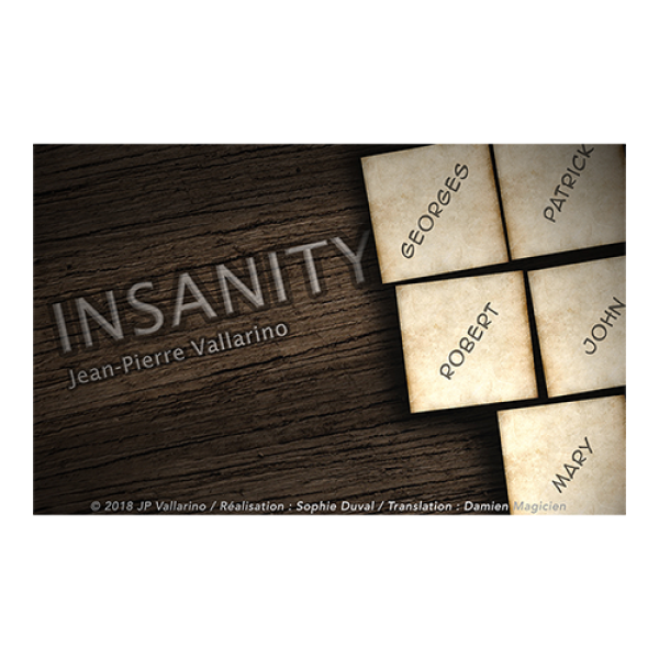 INSANITY (Gimmicks and Online Instruction) by Jean-Pierre Vallarino