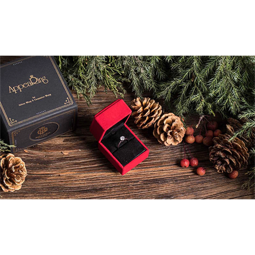 AppeaRing Red (Gimmicks and Online Instructions) by Bocopo Magic & Silver Wing