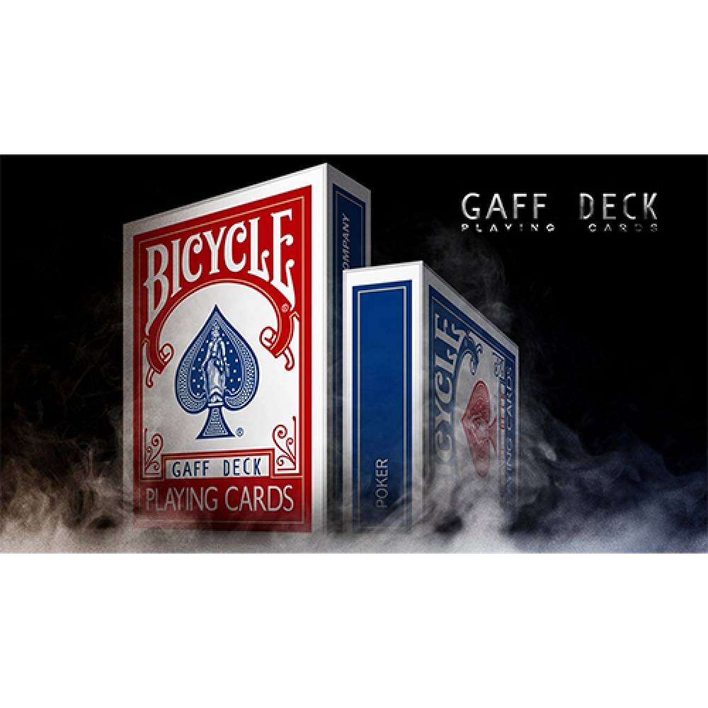 Mazzo di carte Bicycle Gaff Rider Back (Red) Playing Cards by Bocopo