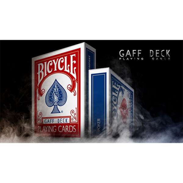 Mazzo di carte Bicycle Gaff Rider Back (Red) Playi...