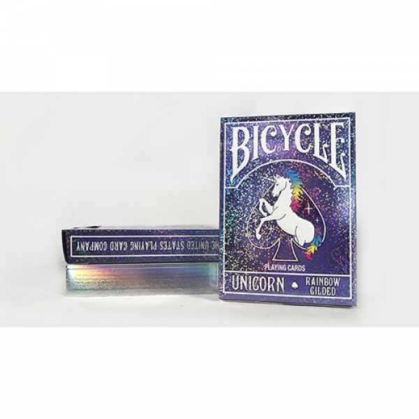 Mazzo di carte Bicycle Rainbow Gilded Unicorn Play...