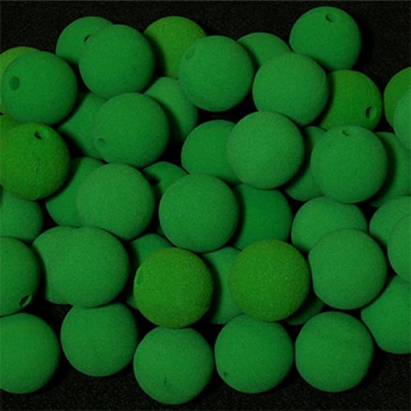 Naso da clown verde in spugna by Gosh - 4.5 cm - singola unità