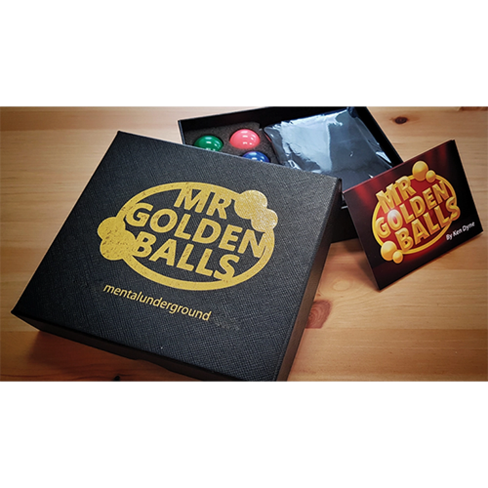 Mr Golden Balls 2.0 (Gimmicks and Online Instructions) by Ken Dyne