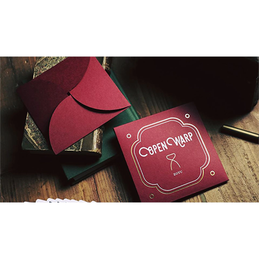 Open Warp (Gimmick and Online Instructions) by Zoyu and Hondo