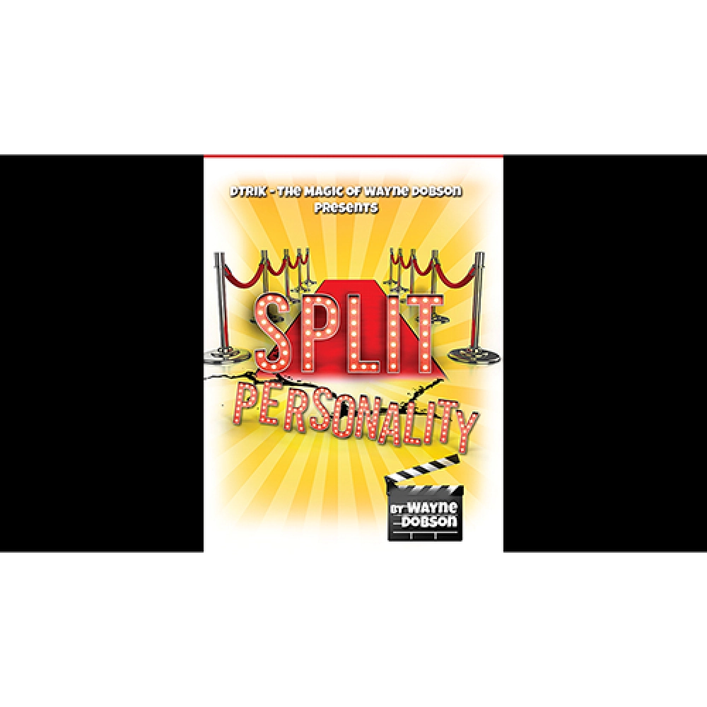 Split Personality (Gimmicks and Online Instructions) by Wayne Dobson