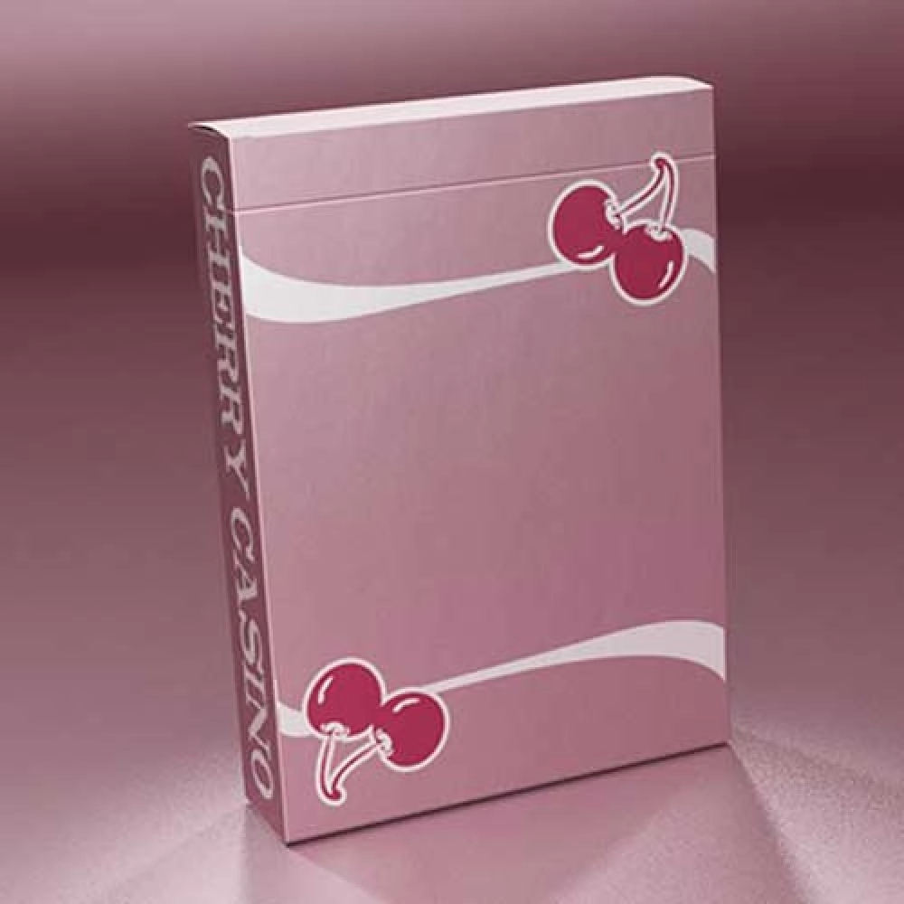 Mazzo di carte Cherry Casino Flamingo Quartz (Pink) Playing Cards By Pure Imagination Projects