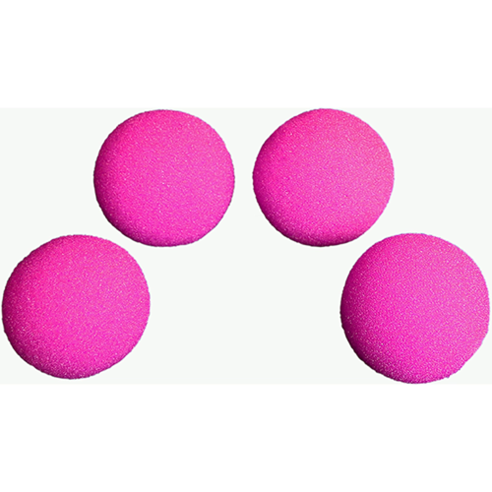 Palline di spugna by Gosh -  4 cm HD Ultra Soft Rosa - set di 4