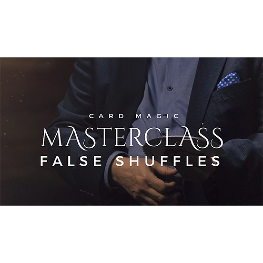 Card Magic Masterclass (False Shuffles and Cuts) by Roberto Giobbi - DVD