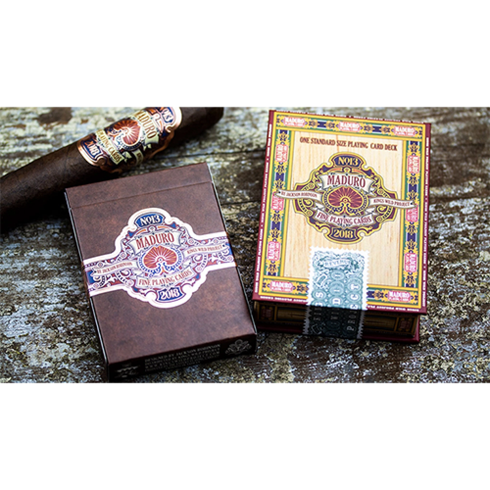 Mazzo di carte Maduro LIMITED Gold Edition Playing Cards by Kings Wild Project