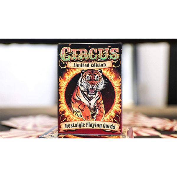 Mazzo di carte Limited Edition Circus Nostalgic Re...