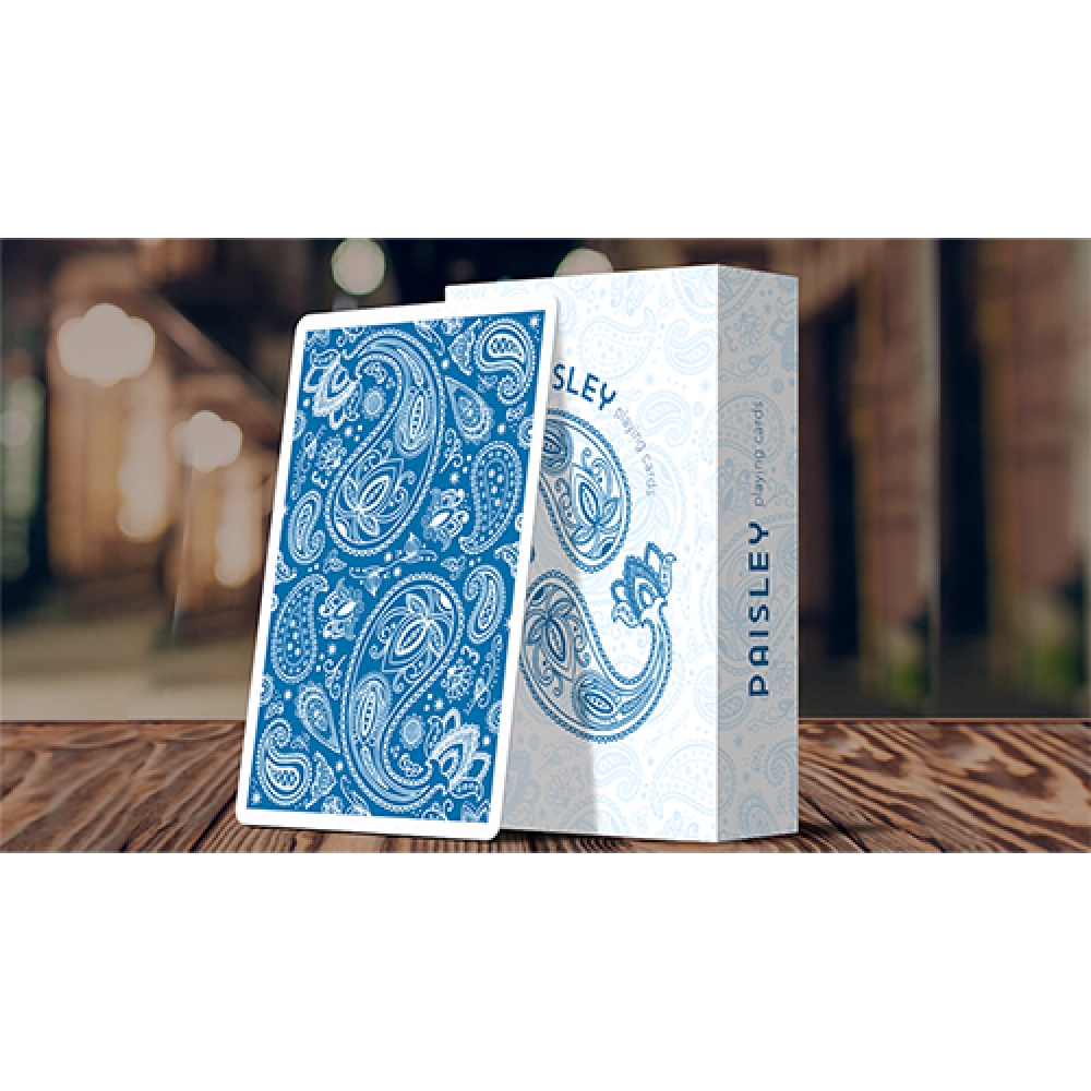Mazzo di carte Limited Edition Paisley (French Blue) Playing Cards