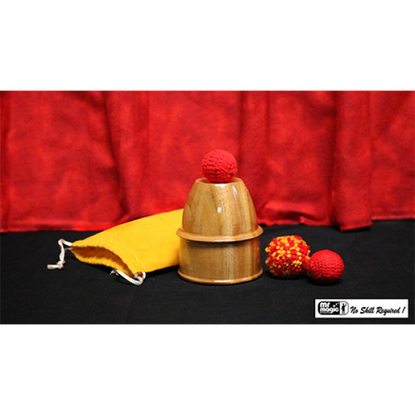Chop Cup (Wooden) by Mr. Magic