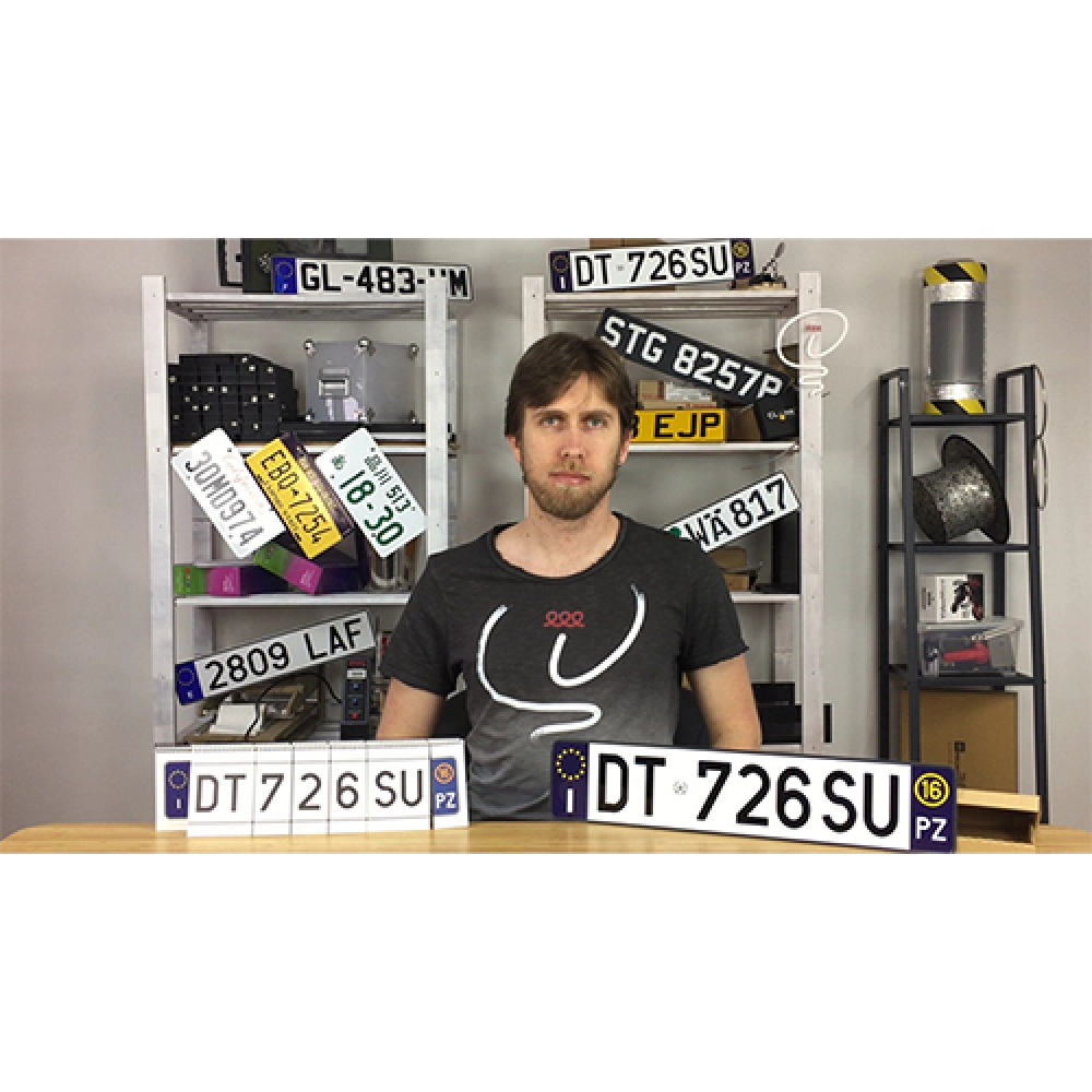 LICENSE PLATE PREDICTION - ITALY (Gimmicks and Online Instructions) by Martin Andersen