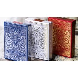 Mazzo di carte White Gold Edition Playing Cards by Joker and the Thief