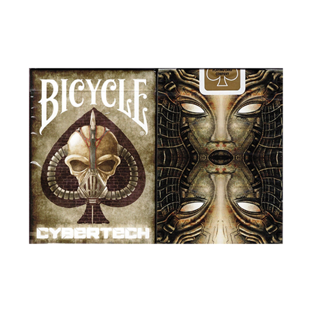Mazzo di carte Gilded Limited Edition Bicycle Cybertech Playing Cards