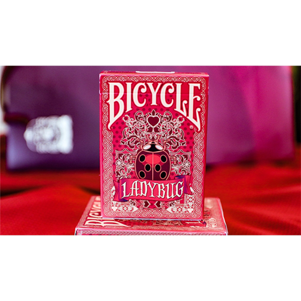 Mazzo di carte Bicycle Gilded Limited Edition Ladybug (Red) Playing Cards