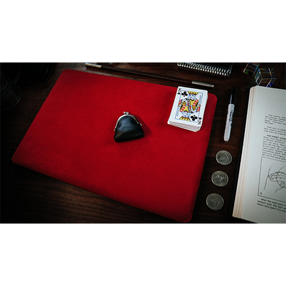 Suede Leather Medium Pad (Red) by TCC