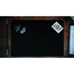 Suede Leather Large Pad (Black) by TCC