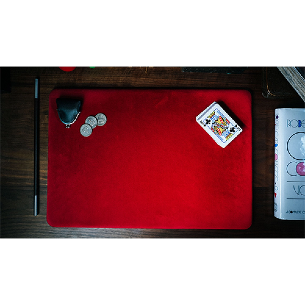 Suede Leather Large Pad (Red) by TCC