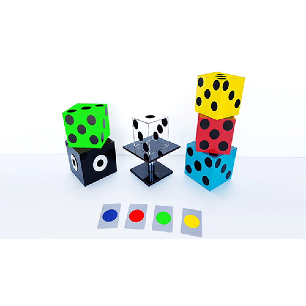Mental Glassy Dice by Tora Magic