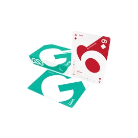 Mazzo di carte Grid Series Three - Typographic Playing Cards