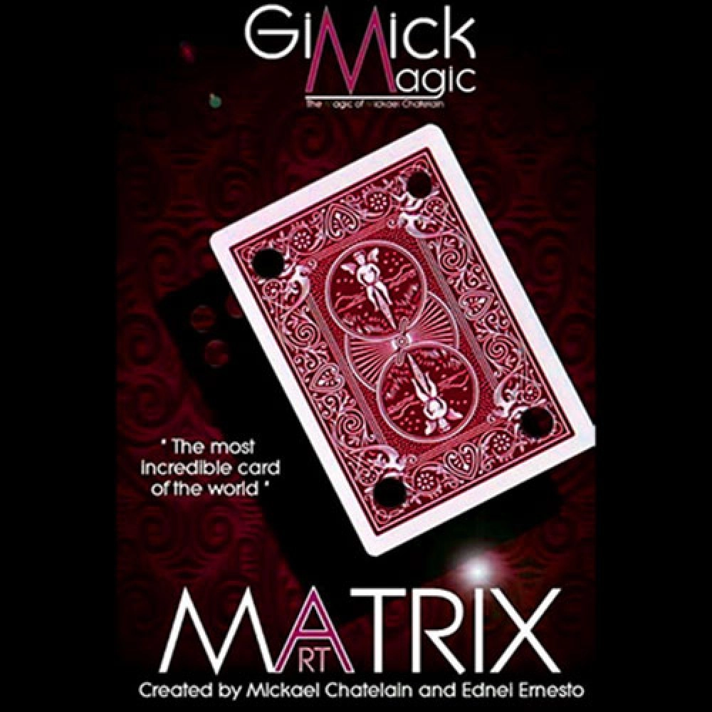 MATRIX ART Red by Mickael Chatelain