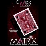 MATRIX ART Red by Mickael Chatelain