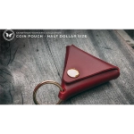 Limited Edition SansMinds Worker's Collection: Coin Pouch Red (Half Dollar Size)