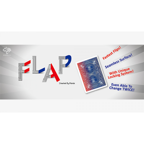 Modern Flap Card PHOENIX (Red to Blue Face Card) b...
