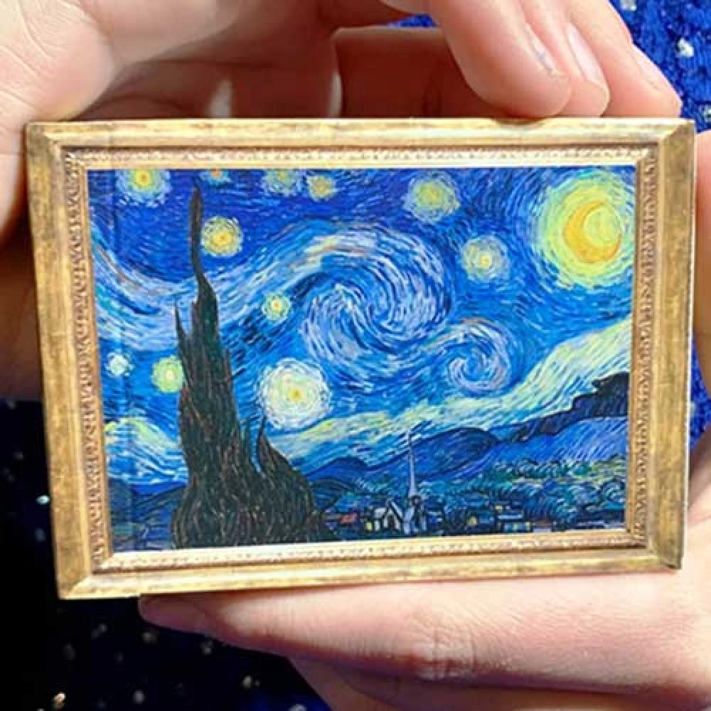 Mazzo di carte Limited Edition Gilded Vincent van Gogh The Starry Night Playing Cards