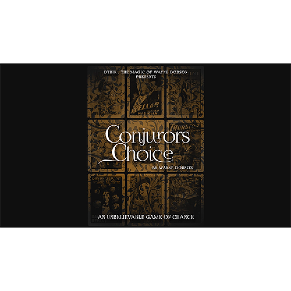 Conjuror's Choice (Gimmicks and Online Instructions) by Wayne Dobson