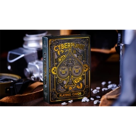 Mazzo di carte Cyberpunk Gold by Elephant Playing Cards