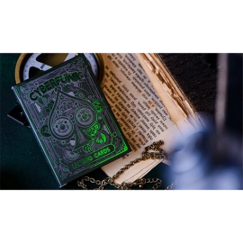 Mazzo di carte Cyberpunk Green by Elephant Playing Cards