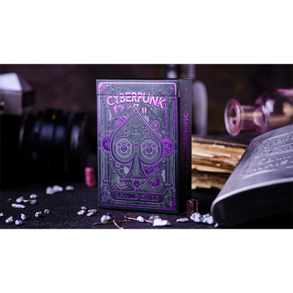 Mazzo di carte Cyberpunk Purple by Elephant Playin...