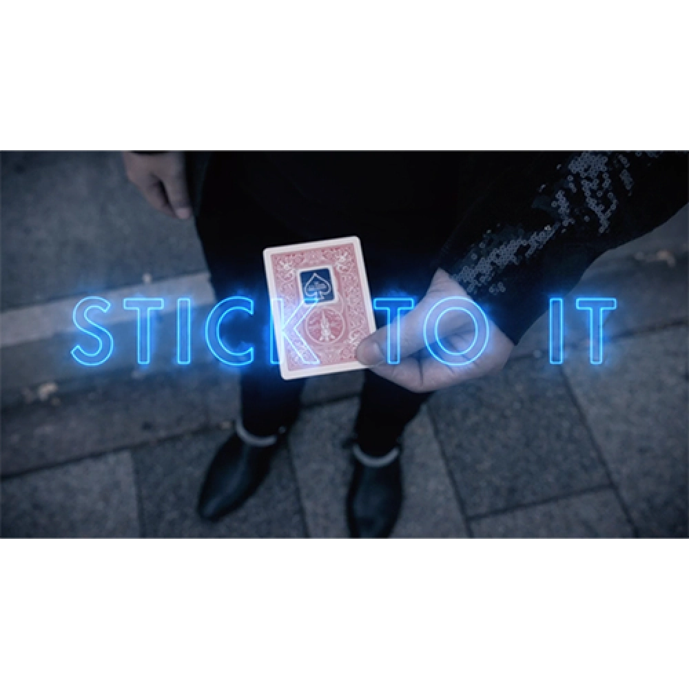 Stick To It Red (DVD and Gimmick) by Shahrul Nizar