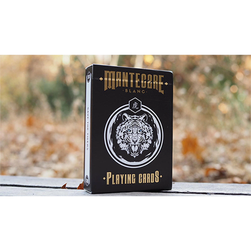 Mazzo di carte Mantecore Blanc Playing Cards by Edo Huang and Cardvo