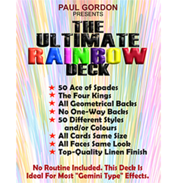 The Ultimate Rainbow Deck by Paul Gordon