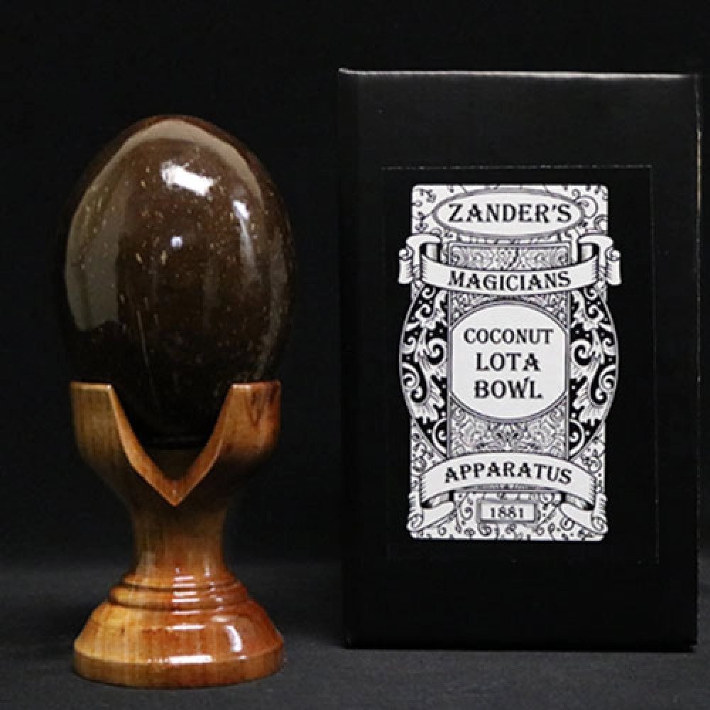 Coconut Lota Bowl by Zanders Magical Apparatus